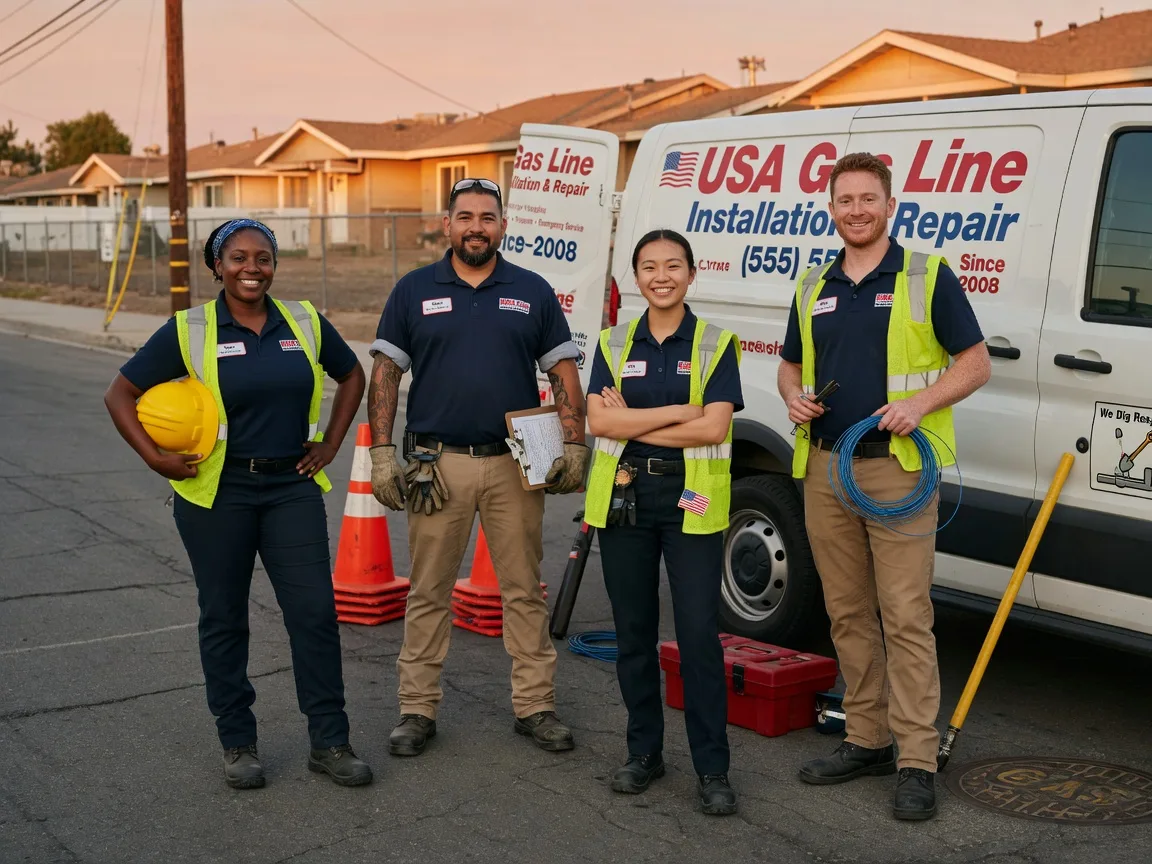 Gas Line Installation company in Turin, GA